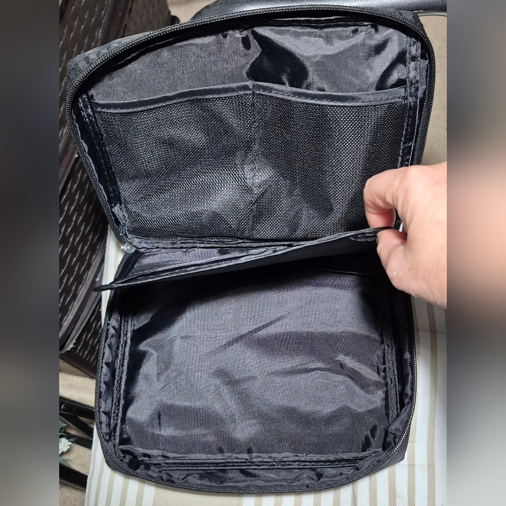 Bagail Multi-functional Black Travel Bag 9"×7"